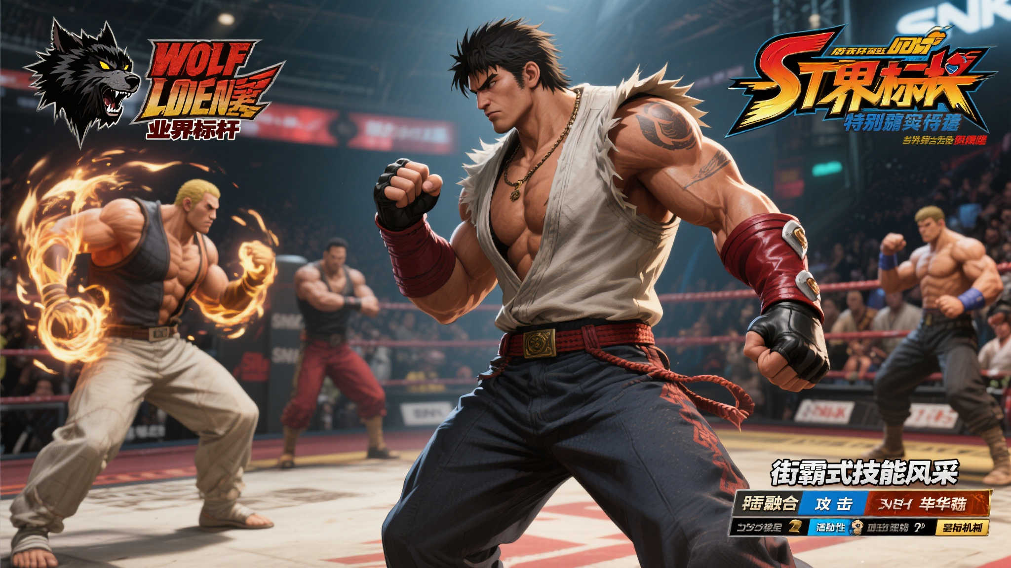 饿狼传说DLC新角色曝光：街霸6肯震撼降临！