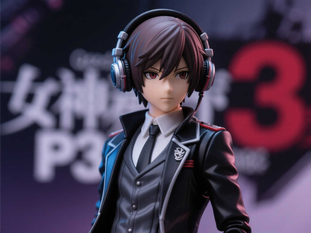 GSC《女神异闻录3 携带版》Qset+ P3P 主角手办全新呈现