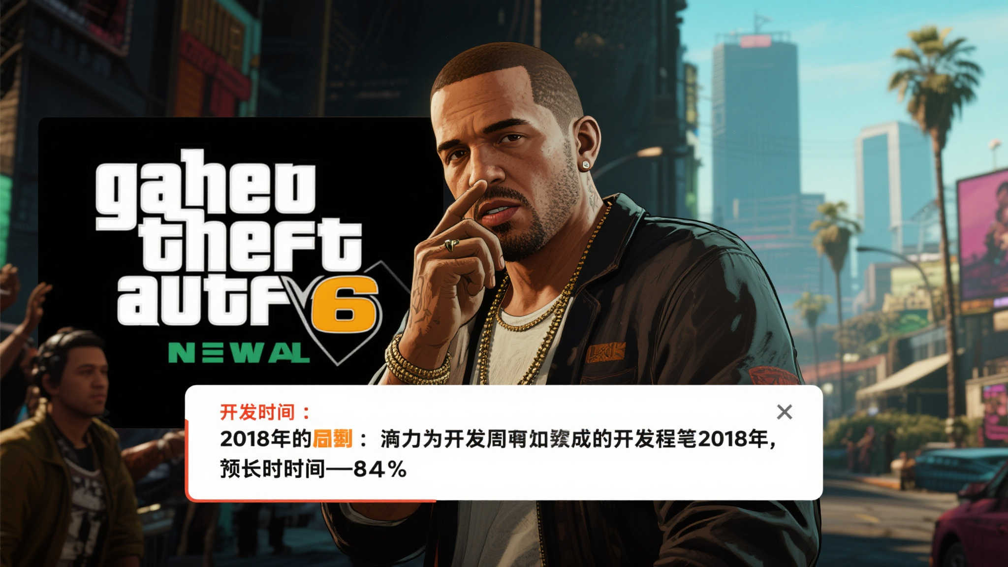 《GTA6》研发历程揭秘：自2018年起，历时8年打造！
